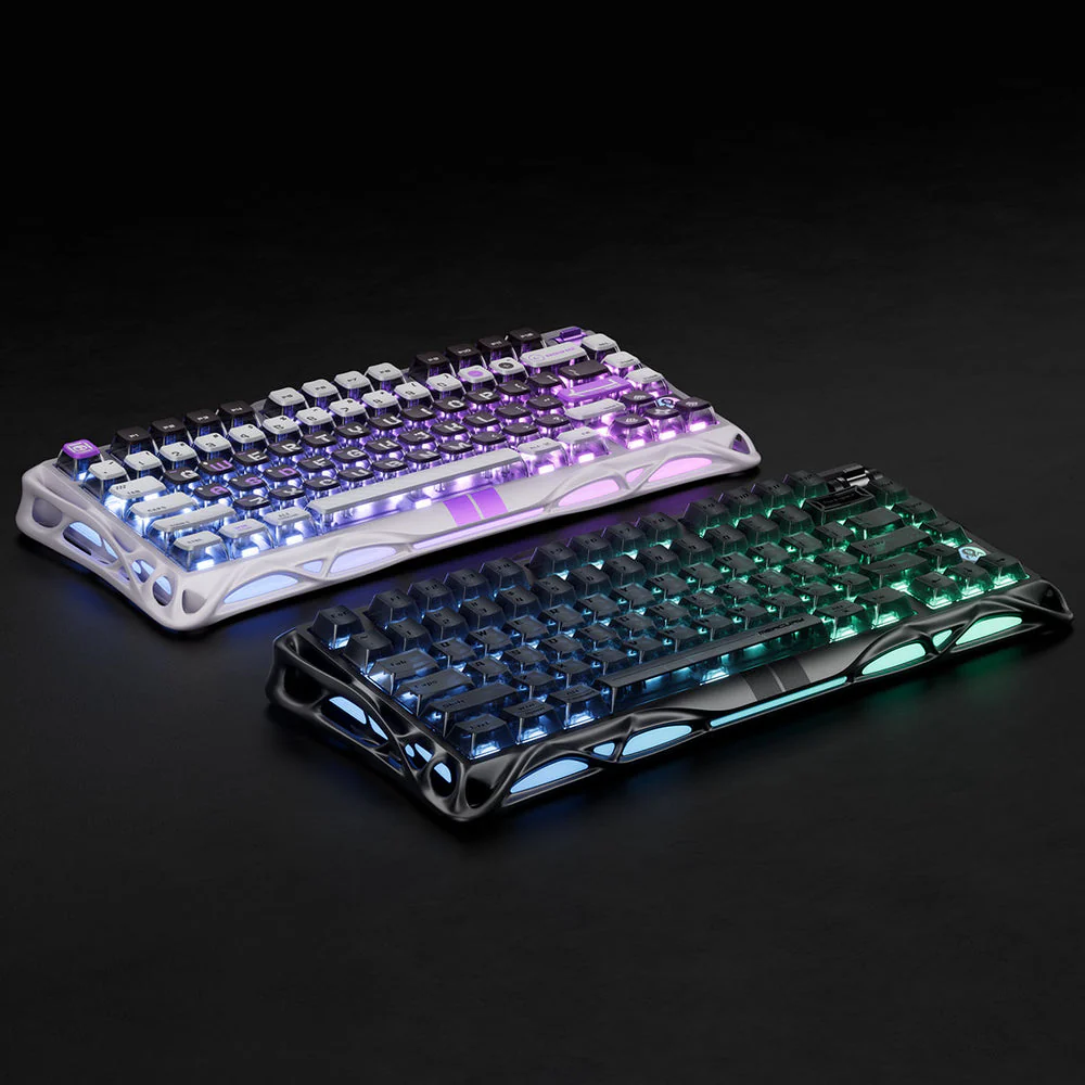 GravaStar 8000Hz Ultra-Fast Hall Effect Gaming Set - Stealth Black/Mecha Gray - Image 5