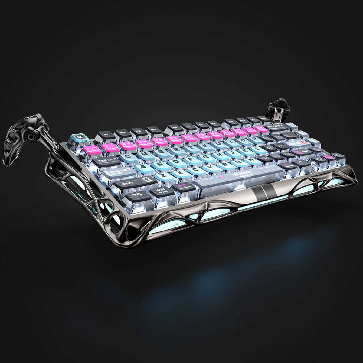 GravaStar HE 8000Hz Ultra-Fast Hall Effect Gaming Set - Cyberpunk - Image 3