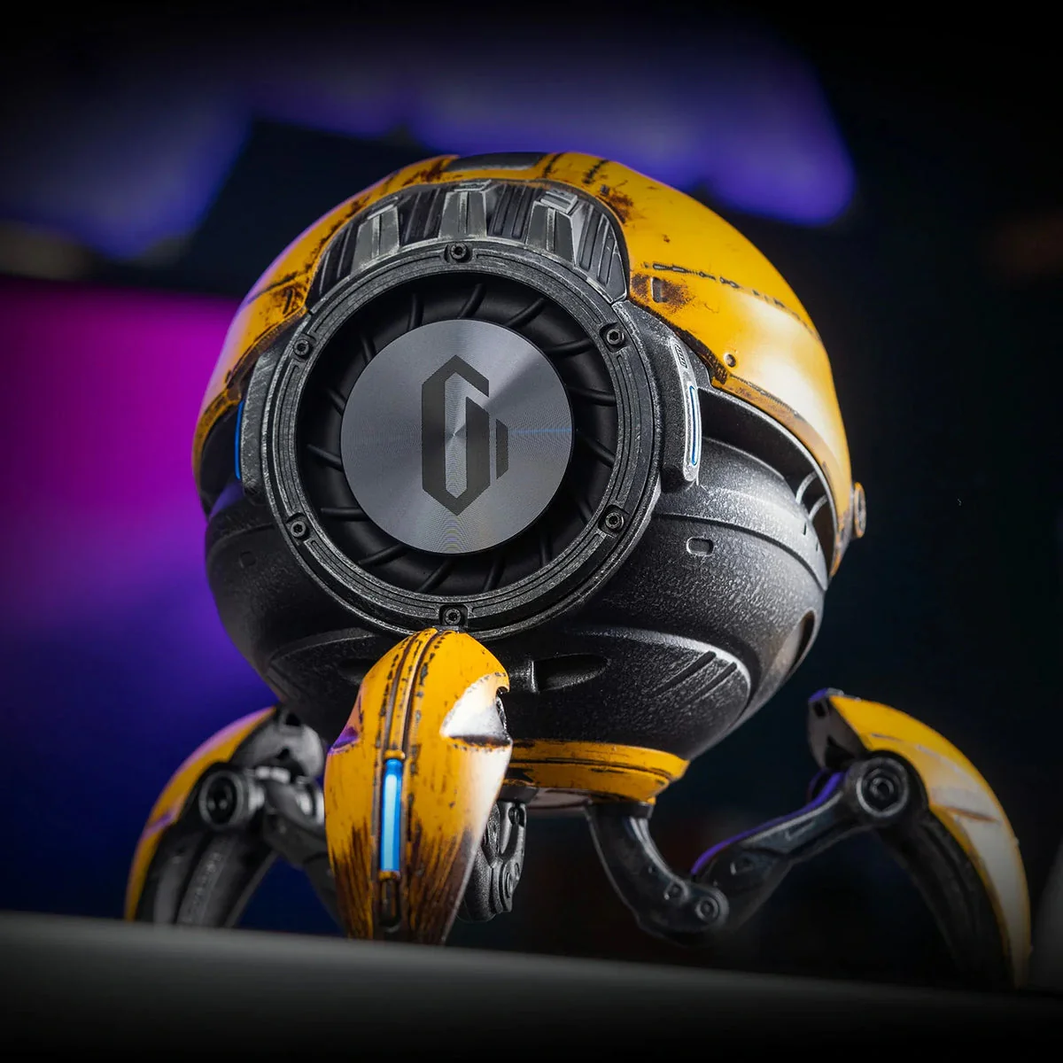 Mars Pro Special Edition Bluetooth Speaker - War Damaged Yellow - Image 3