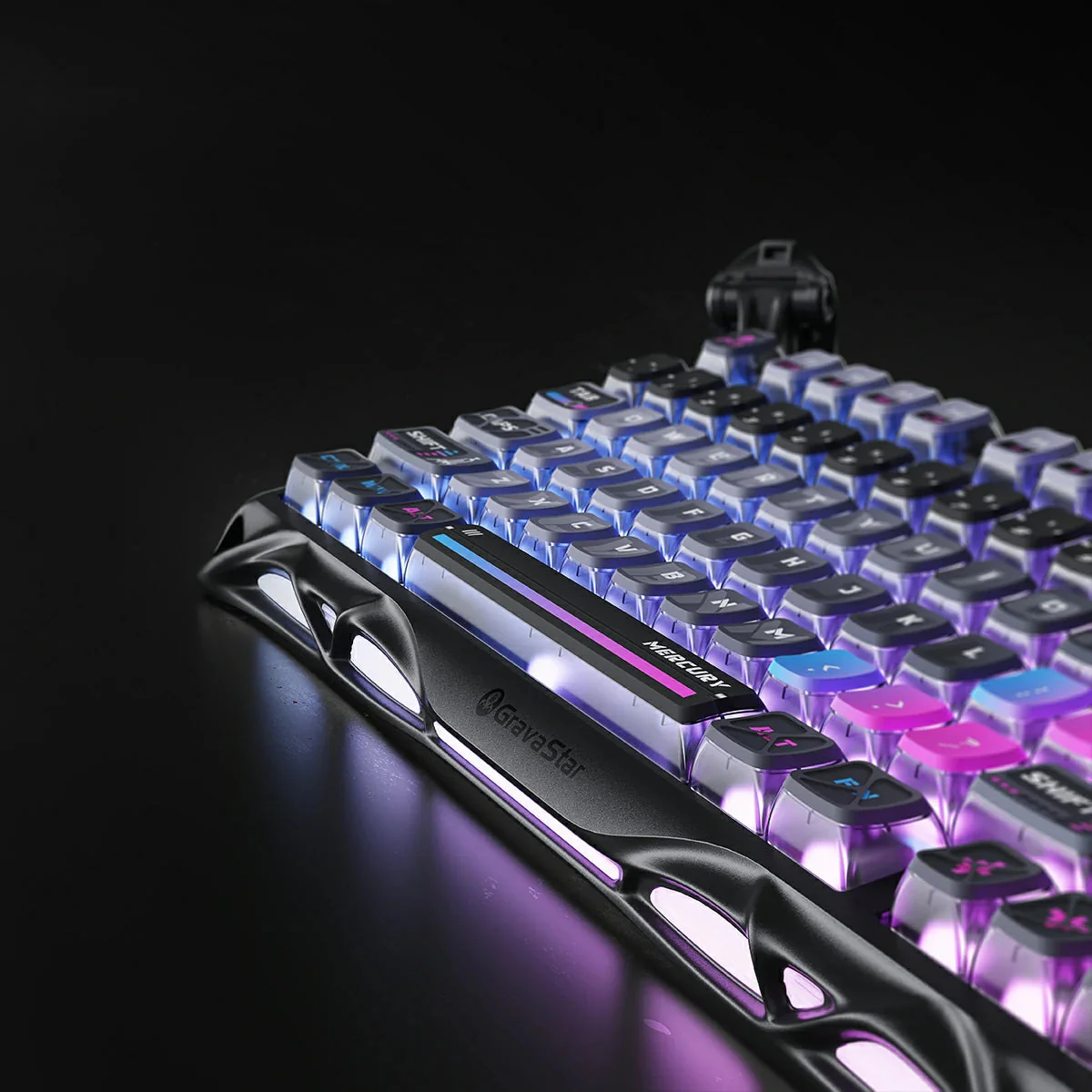 Mercury K1 Pro Keyboard - Galaxy Black [Open Box - Like New] - Image 3