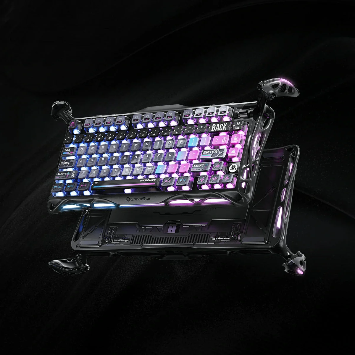 Mercury K1 Pro Keyboard - Galaxy Black [Open Box - Like New] - Image 5