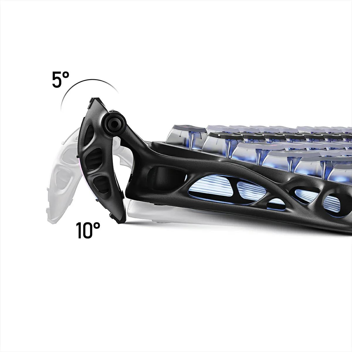 Mercury K1 Pro Keyboard - Galaxy Black [Open Box - Like New] - Image 8