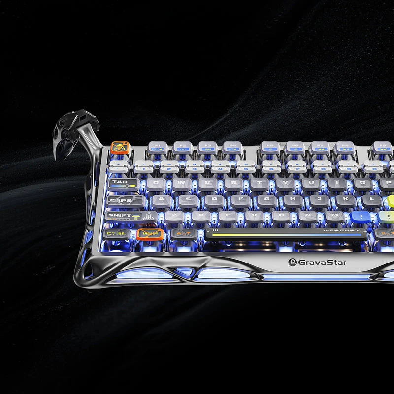 Mercury K1 Pro Keyboard - Interstellar Silver - Image 5