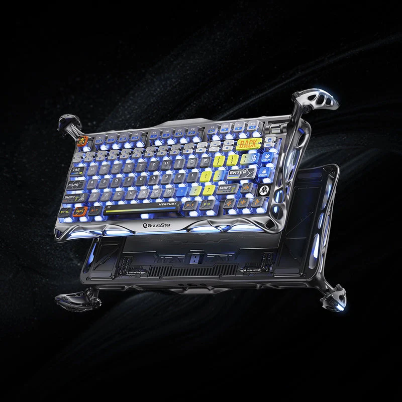 Mercury K1 Pro Keyboard - Interstellar Silver - Image 6