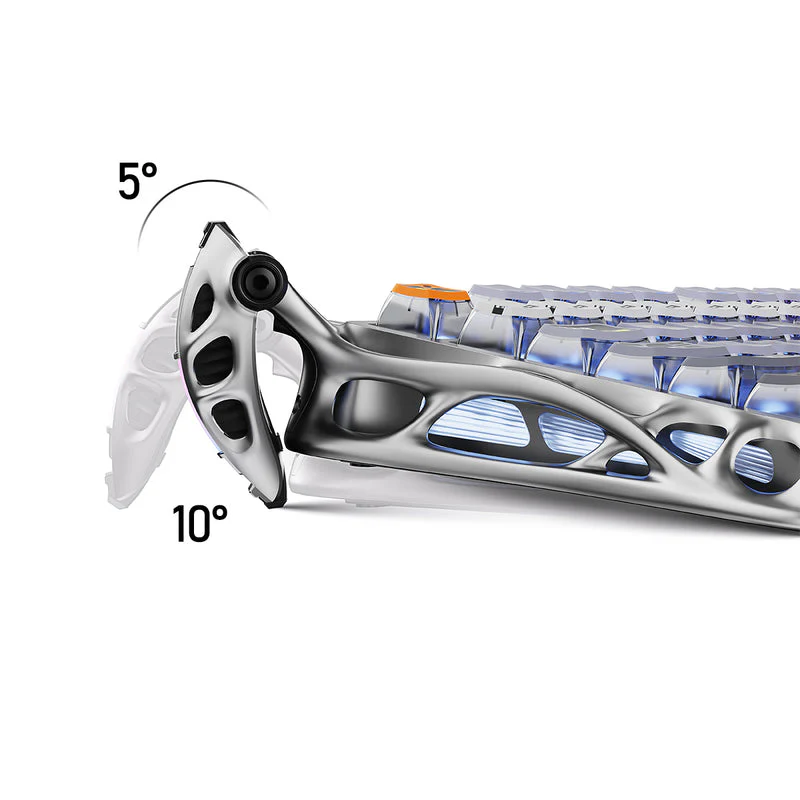 Mercury K1 Pro Keyboard - Interstellar Silver - Image 8