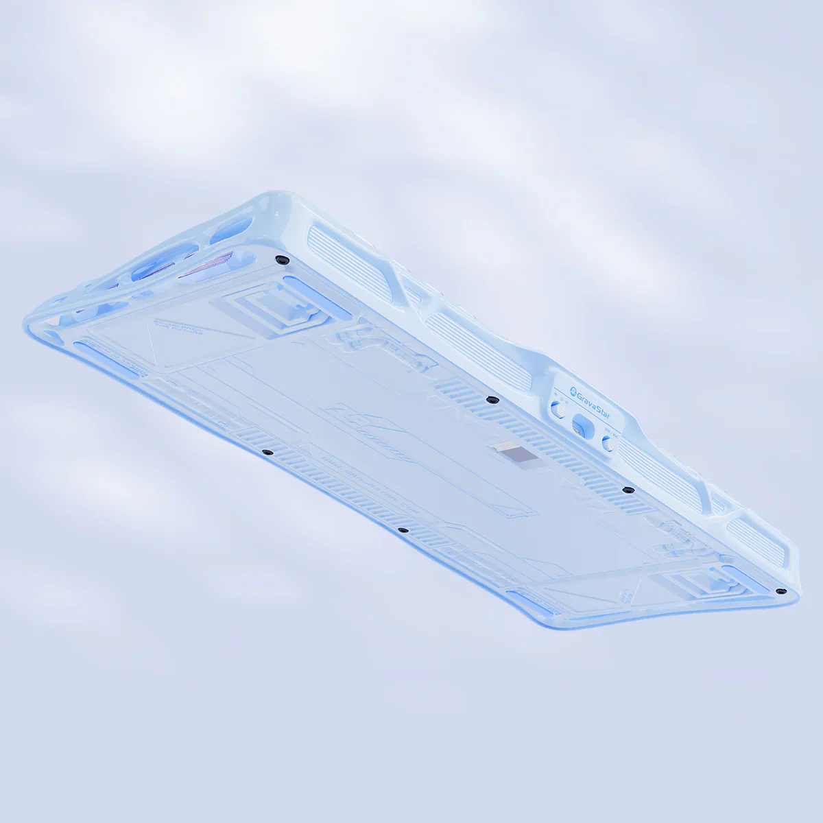 Mercury K1 Special Edition Keyboard - Ice Blue - Image 4