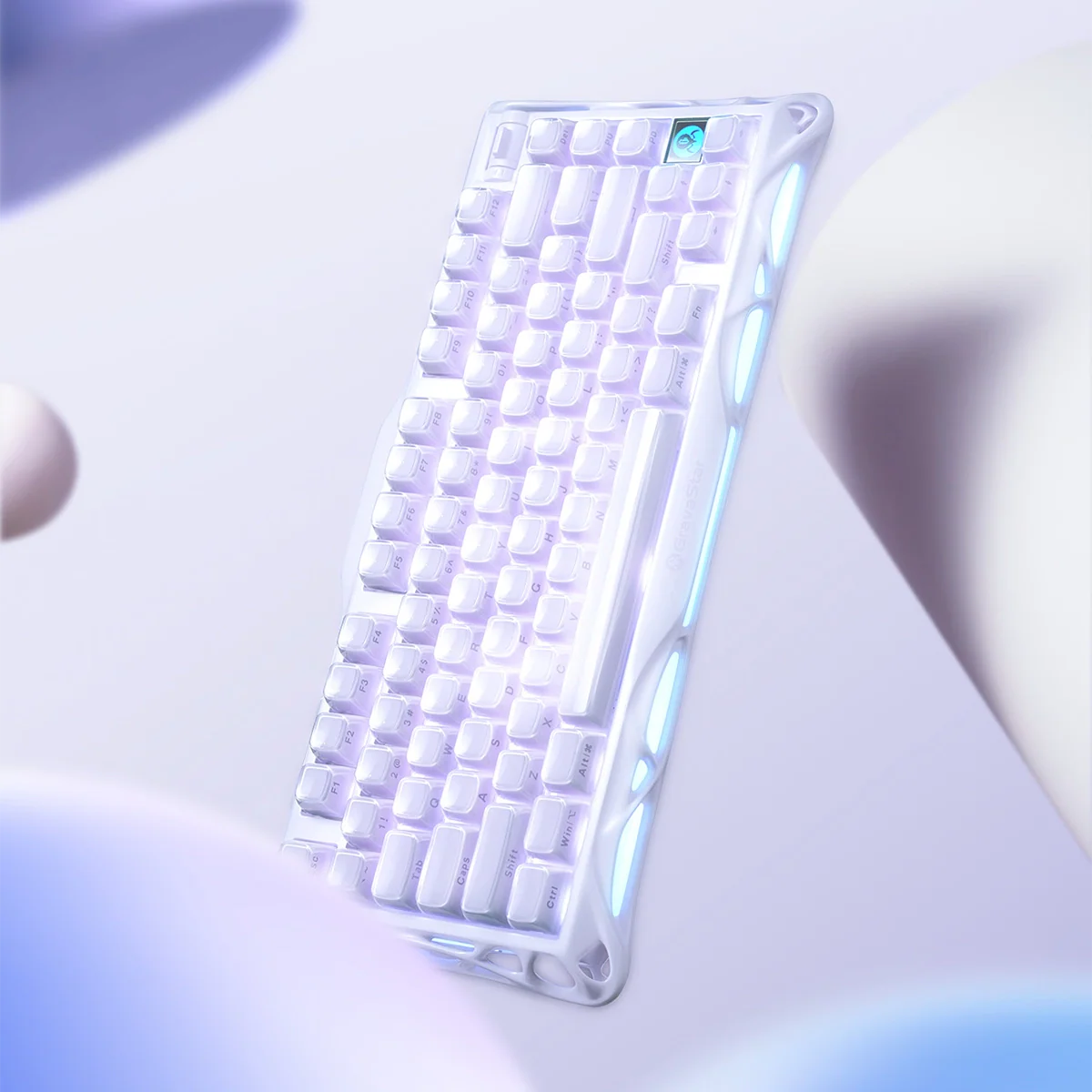 Mercury K1 Special Edition Keyboard - Lavender Purple - Image 4