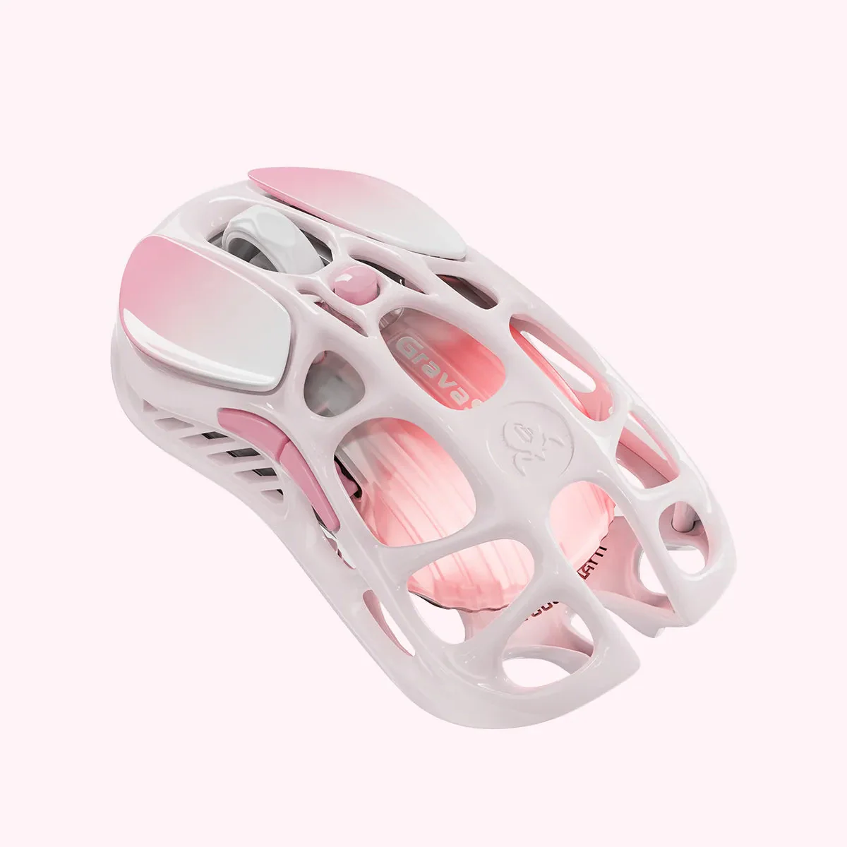 Mercury M1 Pro Special Edition Gaming Mouse - Sakura Pink - Image 5