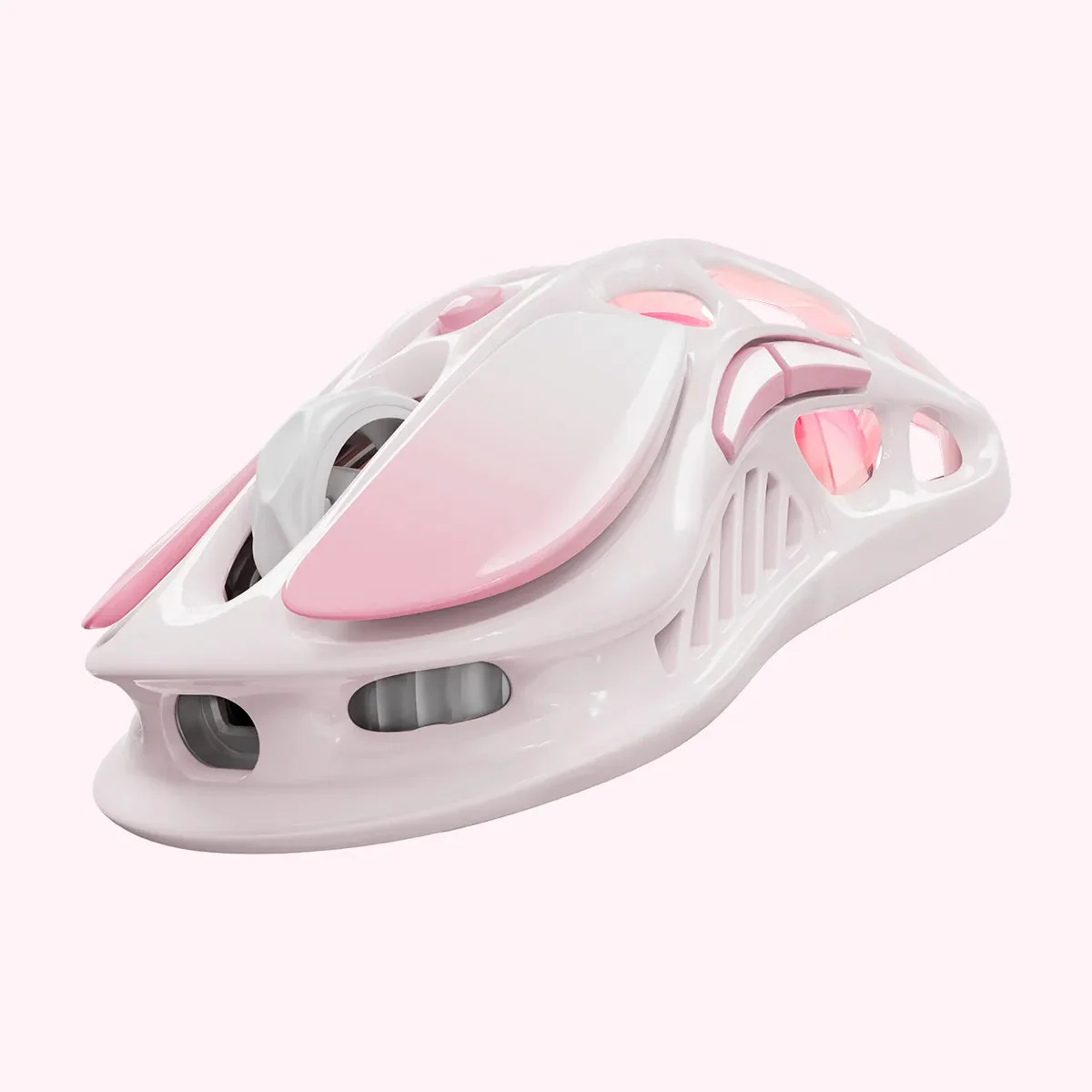 Mercury M1 Pro Special Edition Gaming Mouse - Sakura Pink - Image 7