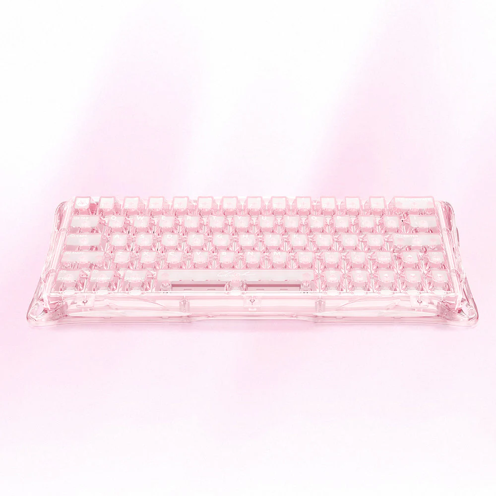 Mercury V60 HE Keyboard with 60% Layout - Crystal Rose - Image 6