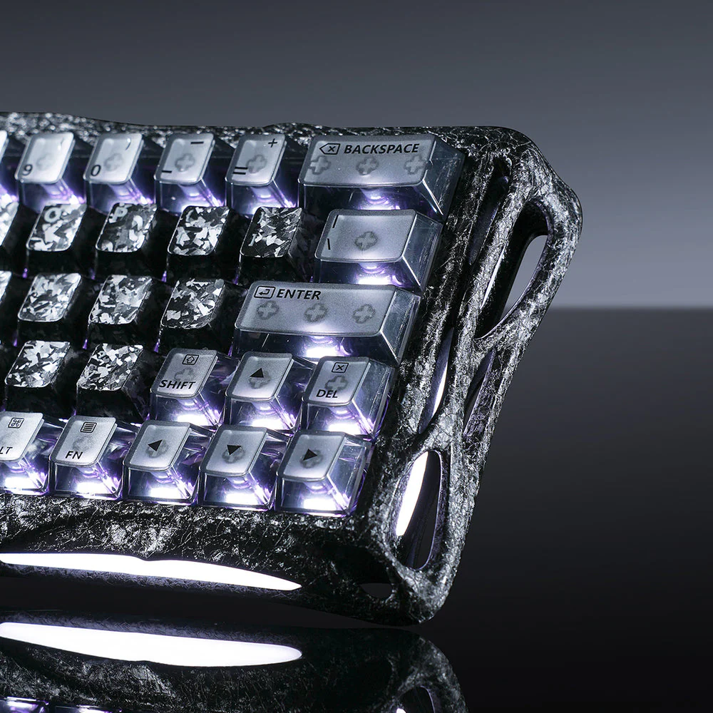 Mercury V60 Pro HE Special Edition Keyboard - Cyber Frost Black - Image 6