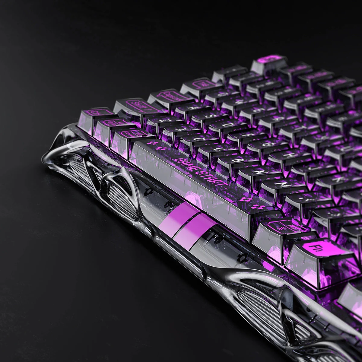 Mercury V75 Lite Hall Effect Keyboard - Transparent Black - Image 3