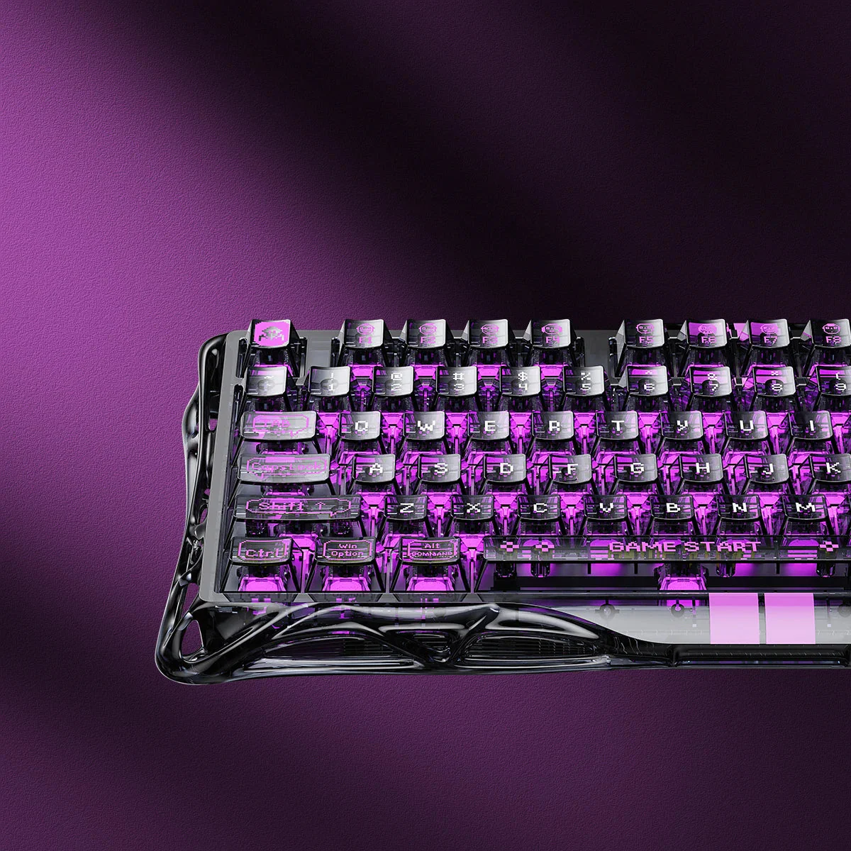 Mercury V75 Lite Hall Effect Keyboard - Transparent Black - Image 5