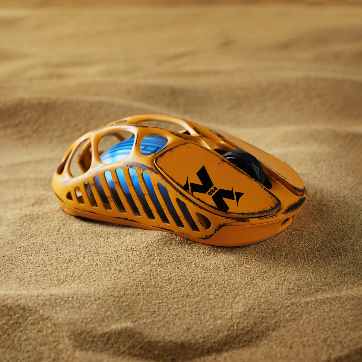 Mercury X & X Pro Gaming Mouse Special Edition - Battle Worn Yellow - Image 4