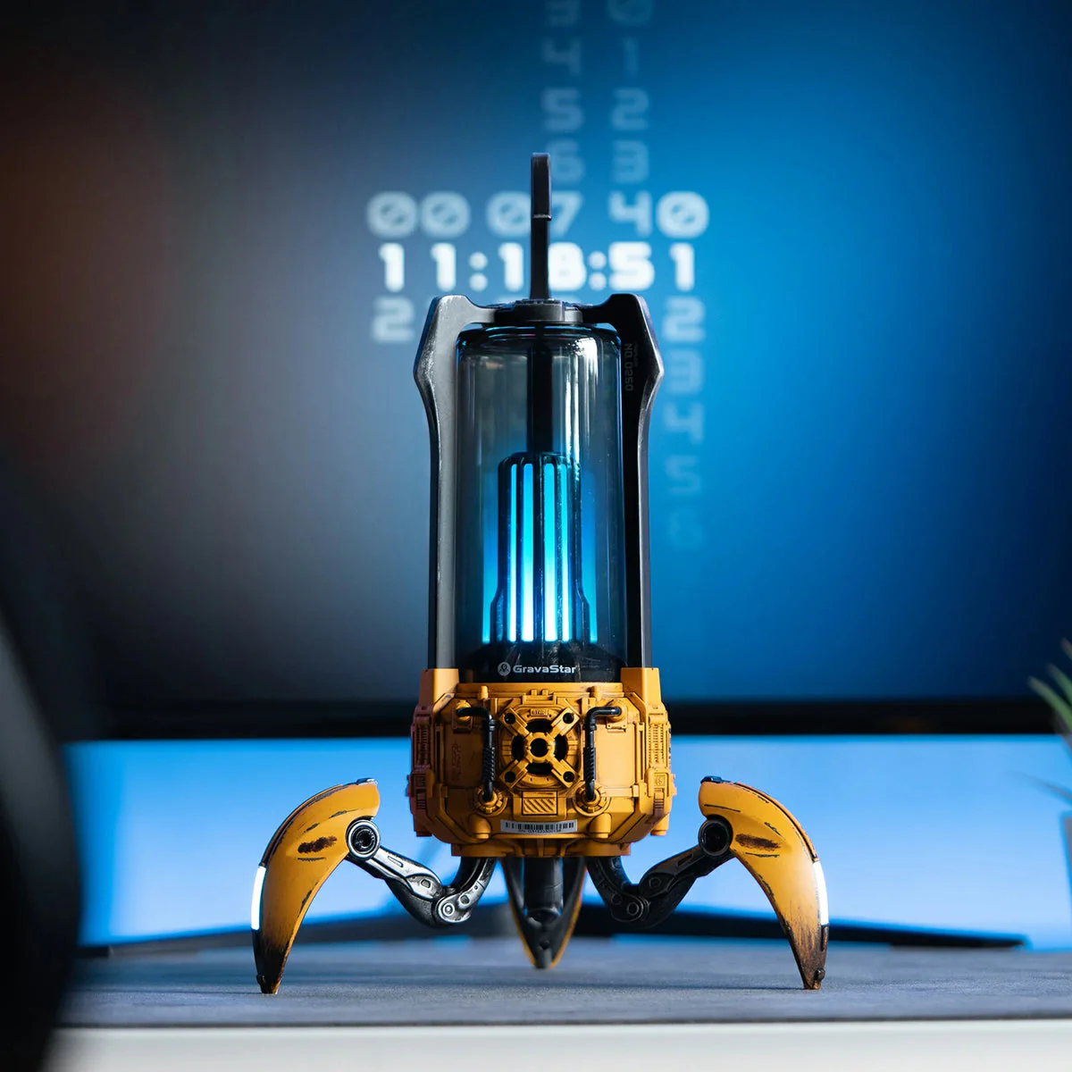 Supernova Bluetooth Speaker - War Damaged Yellow - Image 5