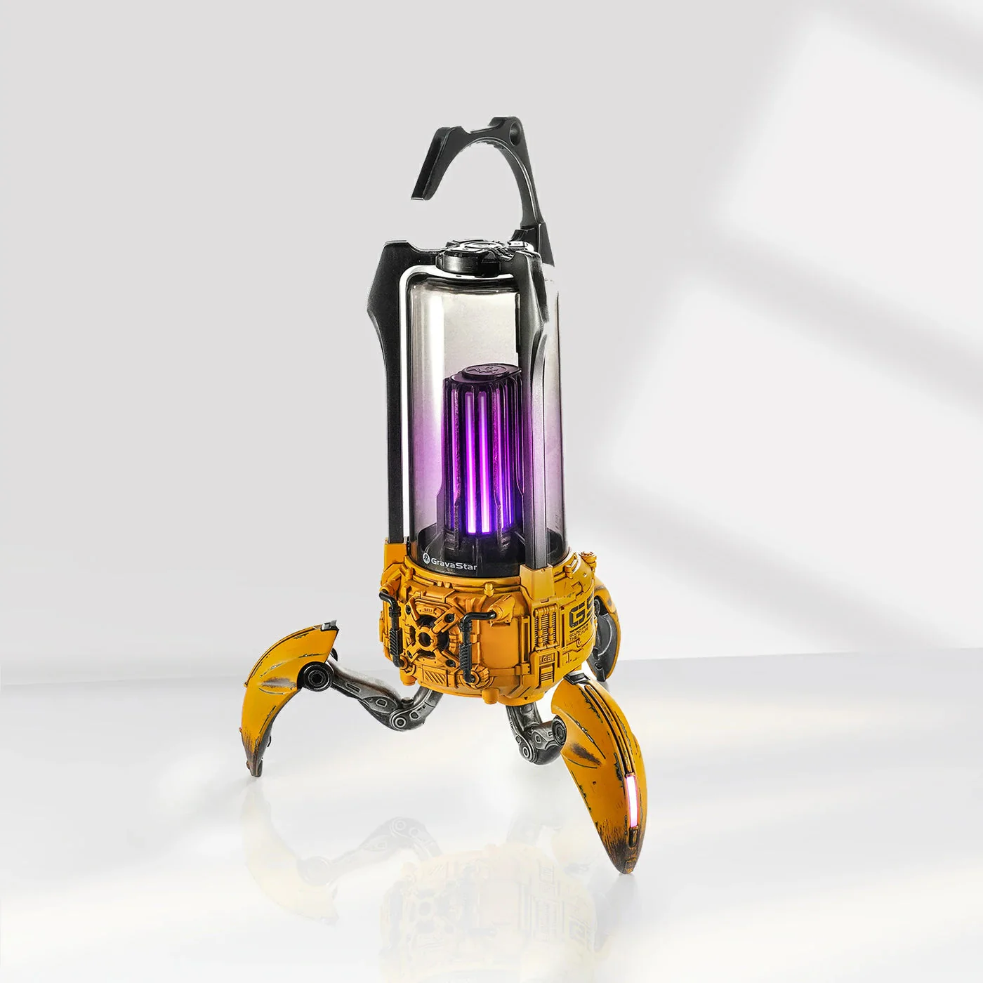 Supernova Bluetooth Speaker - War Damaged Yellow - Image 6